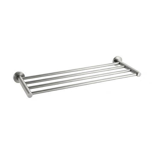 Classic Brushed Nickel Towel Rack