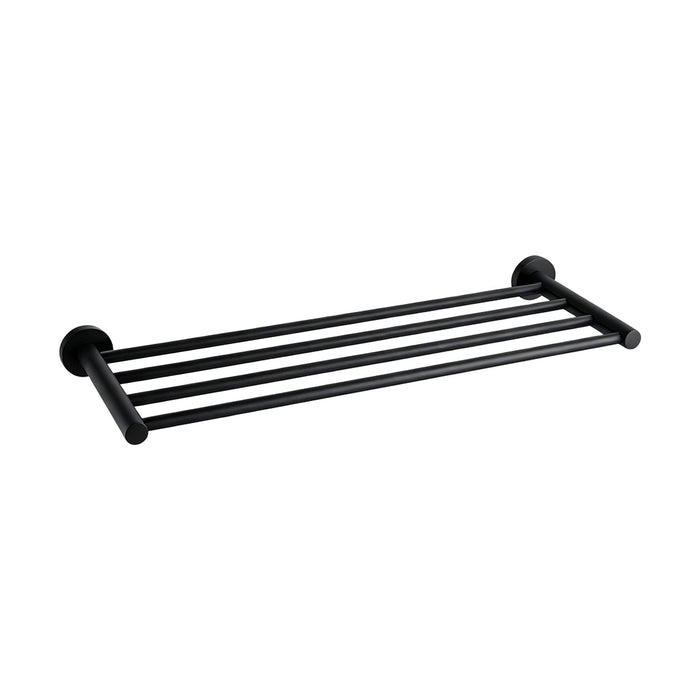Classic Matte Black Towel Rack
