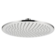 Classic Brushed Nickel 250mm Round Shower Head - Acqua Bathrooms