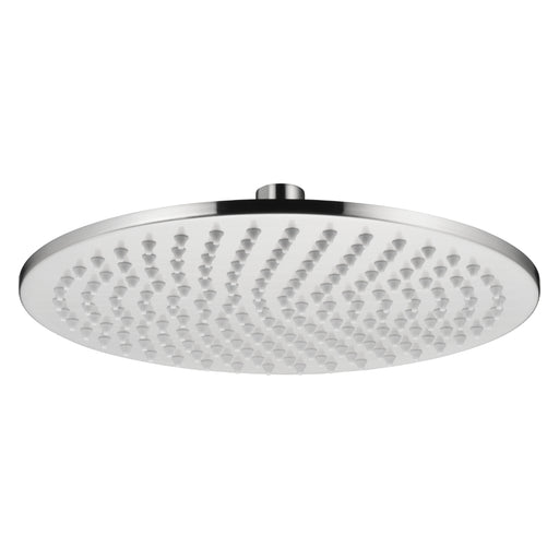 Classic Brushed Nickel 250mm Round Shower Head - Acqua Bathrooms