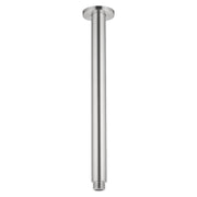Classic Chrome 300mm Round Ceiling Arm - Acqua Bathrooms