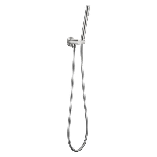 Classic Brushed Nickel Slim Hand Held Shower - Acqua Bathrooms