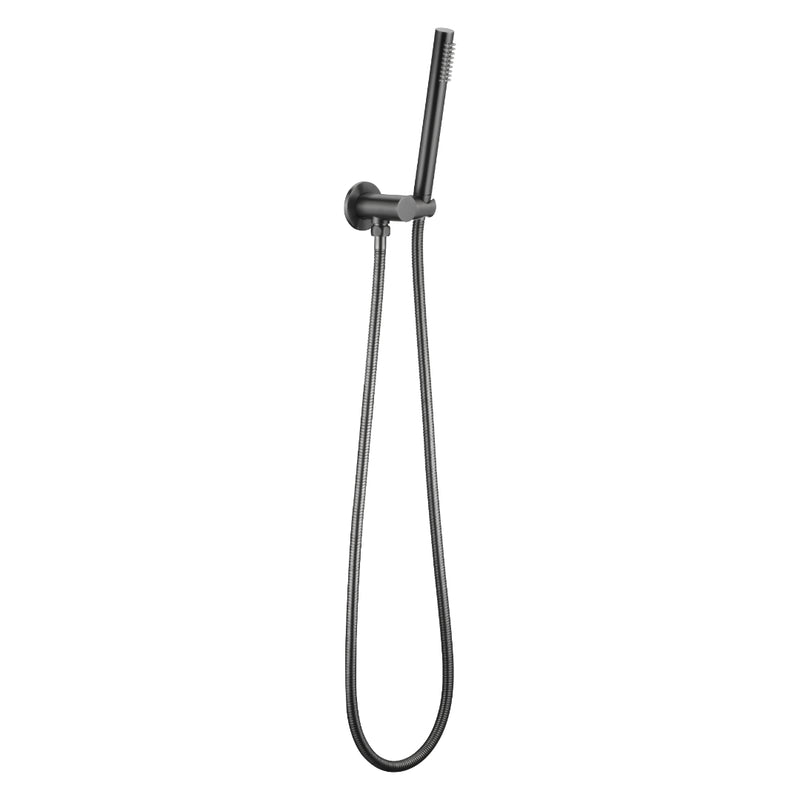 Classic Gun Metal Slim Hand Held Shower - Acqua Bathrooms