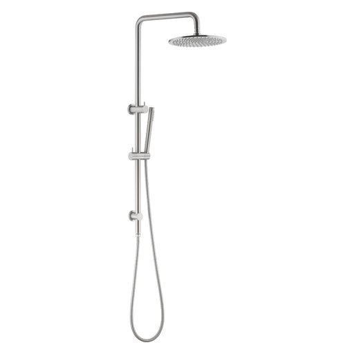 Classic Brushed Nickel Multifunction Shower Rail Set - Acqua Bathrooms