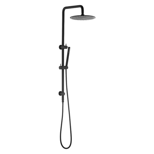 Classic Matte Black Multifunction Shower Rail Set - Acqua Bathrooms