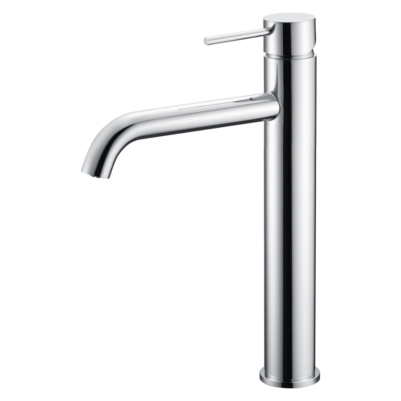 Classic Chrome Tall Basin Mixer - Acqua Bathrooms