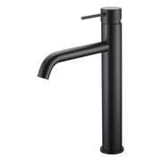 Classic Matte Black Tall Basin Mixer - Acqua Bathrooms