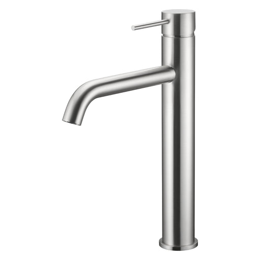 Classic Brushed Nickel Tall Basin Mixer - Acqua Bathrooms