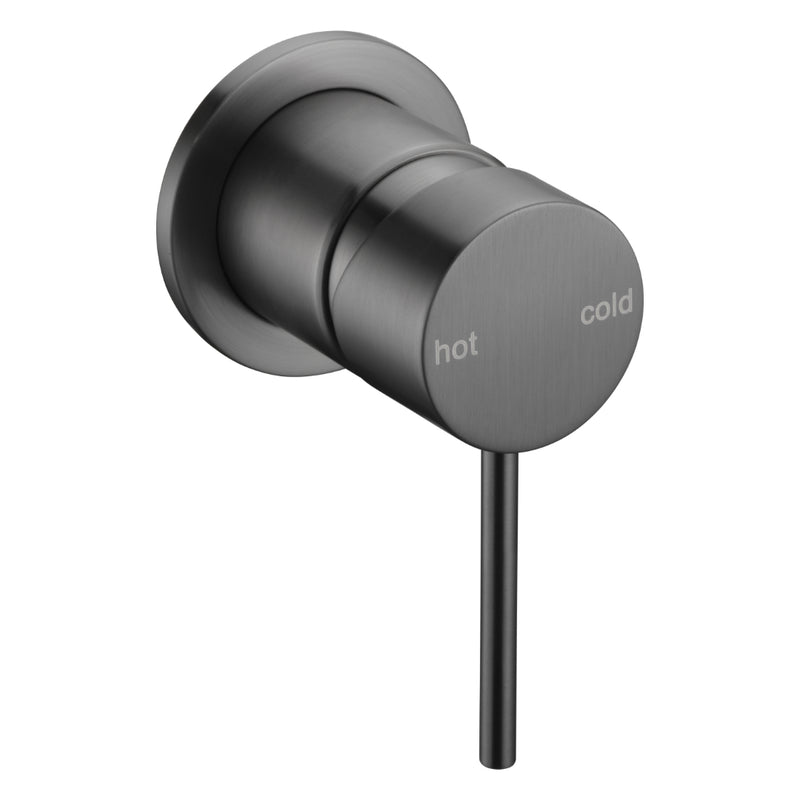 Classic Gun Metal Wall Mixer - Acqua Bathrooms