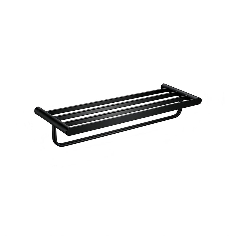 Glamour Matte Black Towel Rack