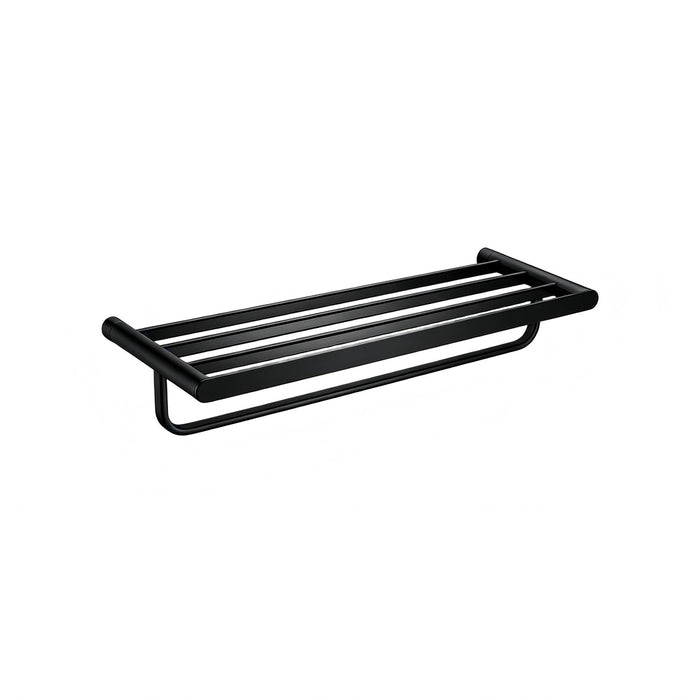 Glamour Matte Black Towel Rack