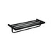Glamour Matte Black Towel Rack