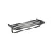 Glamour Gun Metal Towel Rack