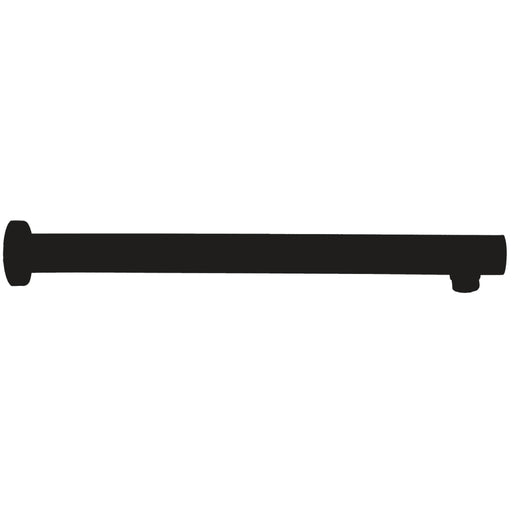 Classic Matte Black 400mm Shower Arm - Acqua Bathrooms