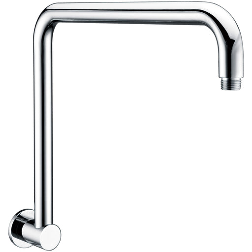 Classic Chrome High Rise 350mm Shower Arm - Acqua Bathrooms