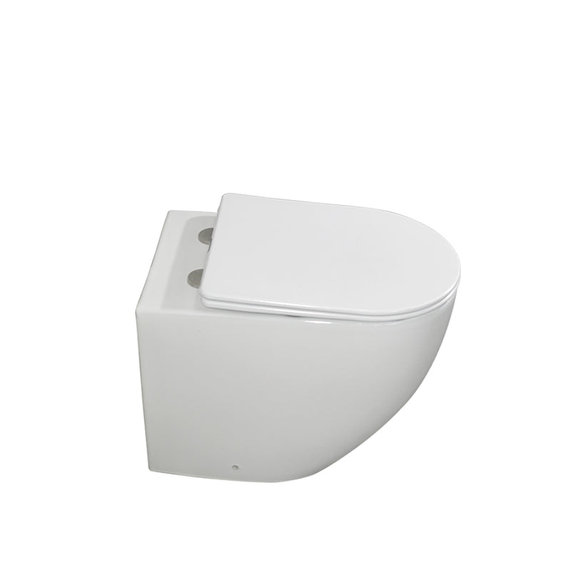 Cova Tornado Rimless In Wall Toilet Suite Pan