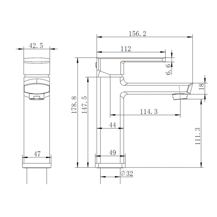 Exclusive Chrome Basin Mixer - Acqua Bathrooms