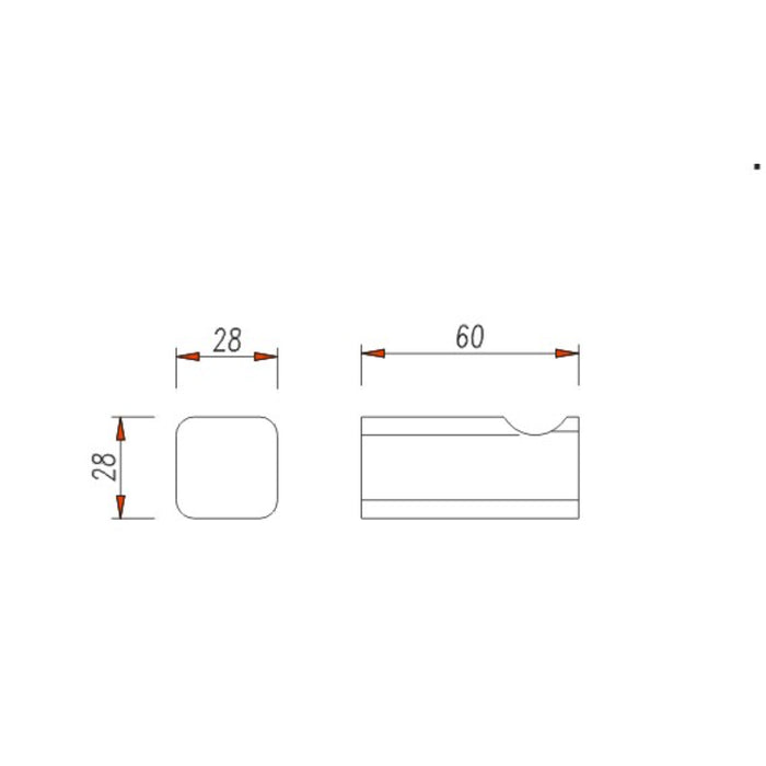 Exclusive Chrome Robe Hook - Acqua Bathrooms
