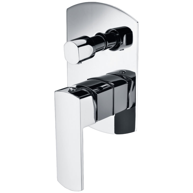 Exclusive Chrome Wall Diverter Mixer - Acqua Bathrooms