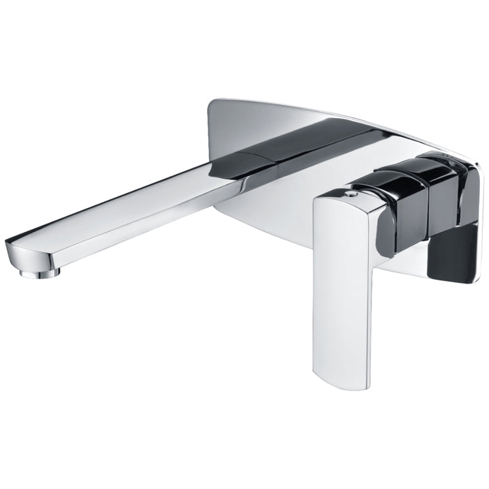 Exclusive Chrome Wall Basin Mixer & Bath Spout - Acqua Bathrooms