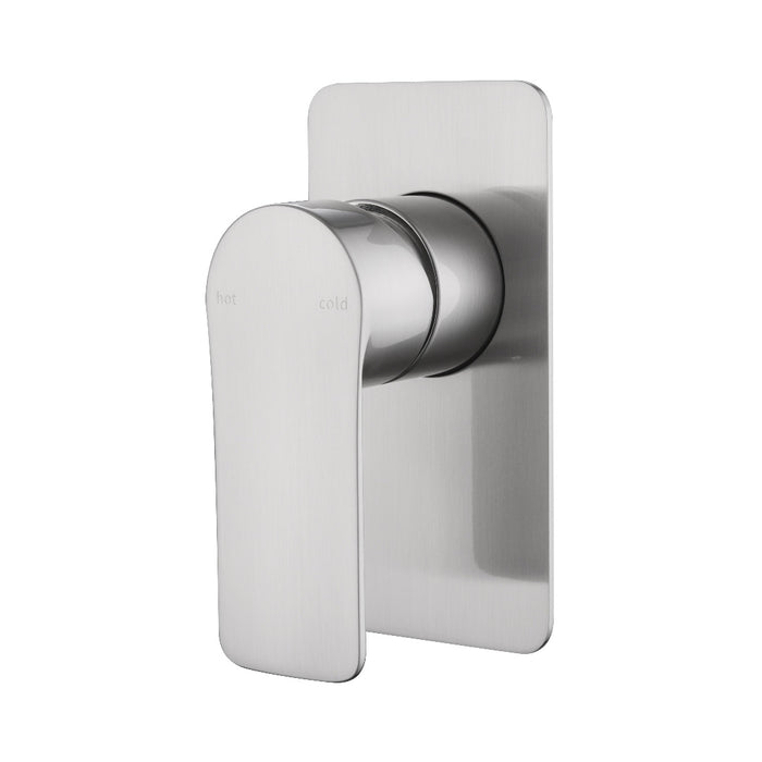 Glamour Brushed Nickel Wall Mixer