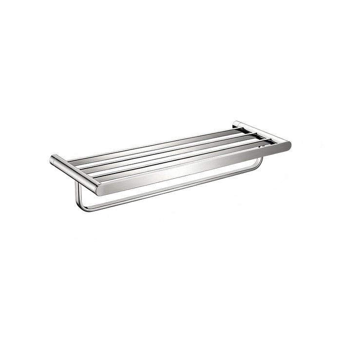 Glamour Brushed Nickel Towel Rack