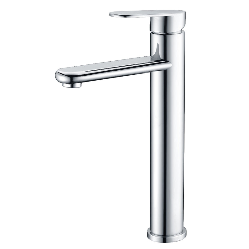 Mosman Chrome Tall Basin Mixer - Acqua Bathrooms