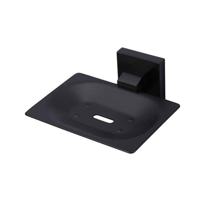 Luxury Matte Black Soap Holder - Acqua Bathrooms