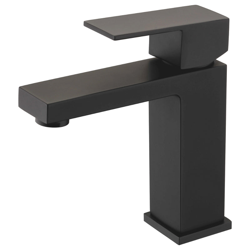Luxury Matte Black Basin Mixer - Acqua Bathrooms