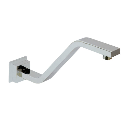 Luxury Chrome High Rise 400mm Shower Arm - Acqua Bathrooms