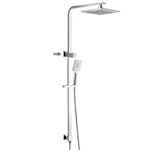 Luxury Chrome Multifunction Shower Rail Set - Acqua Bathrooms