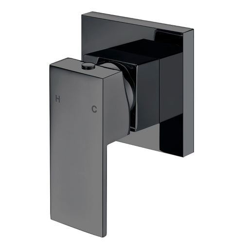 Luxury Matte Black Wall Mixer - Acqua Bathrooms
