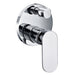 Malo Chrome Wall Diverter Mixer - Acqua Bathrooms