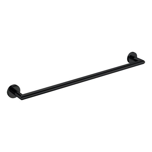 Parker Matte Black 750mm Single Towel Holder - Acqua Bathrooms