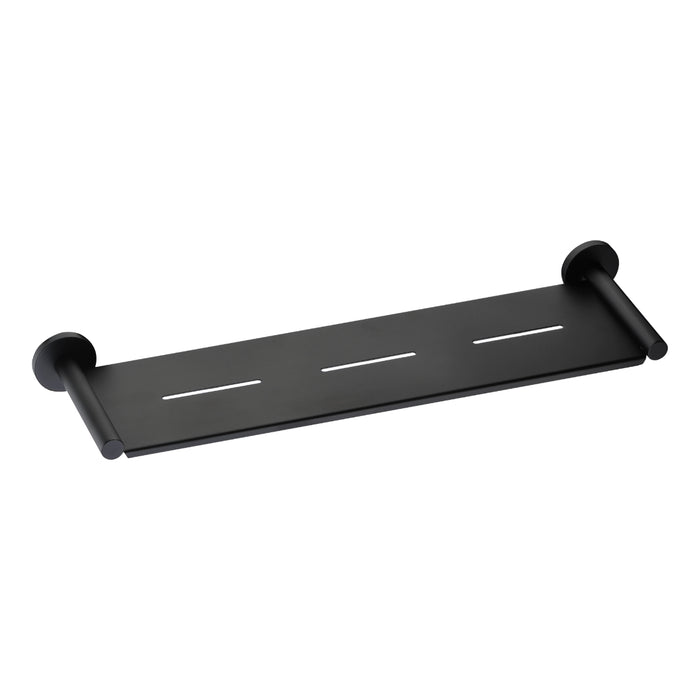 Parker Matte Black Shower Shelf - Acqua Bathrooms