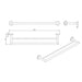 Parker Matte Black 600mm Double Towel Holder - Acqua Bathrooms