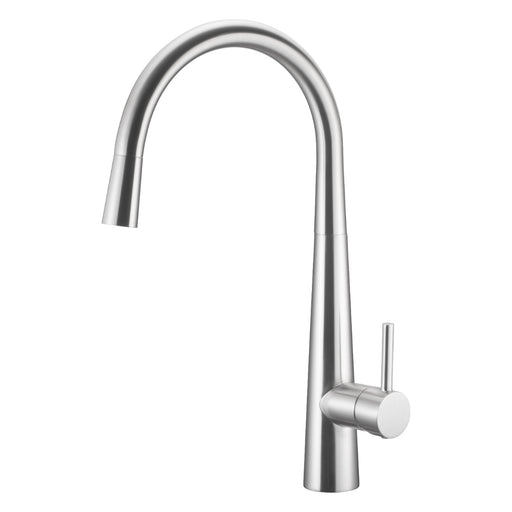 Parker Brushed Nickel Pull Out Kitchen Mixer - Acqua Bathrooms