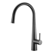 Parker Gun Metal Pull Out Kitchen Mixer - Acqua Bathrooms