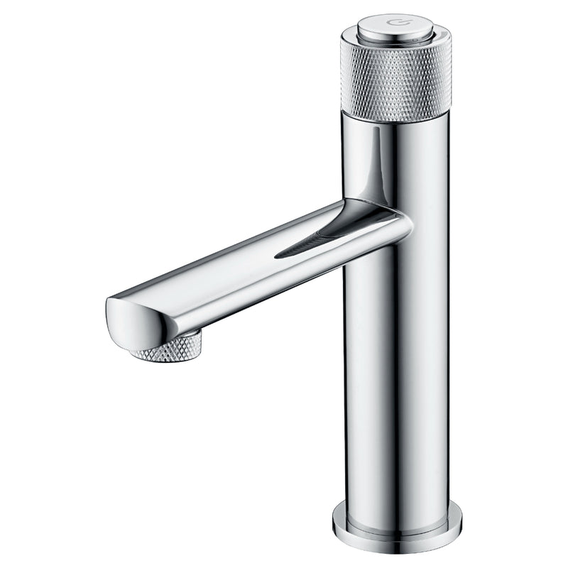 Payten Chrome Push Basin Mixer - Acqua Bathrooms