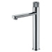 Payten Chrome Push Tall Basin Mixer - Acqua Bathrooms