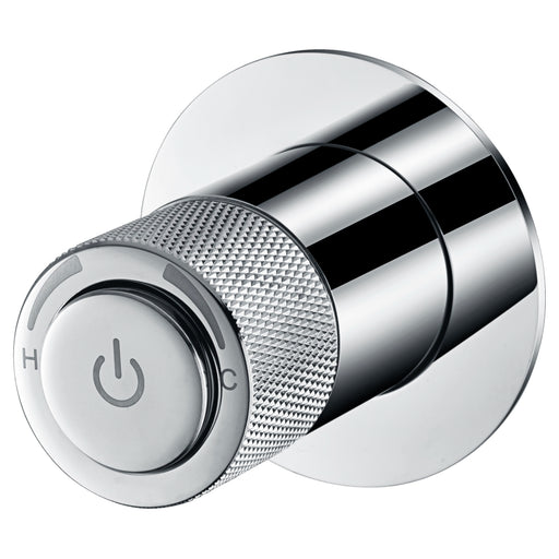 Payten Chrome Push Wall Mixer - Acqua Bathrooms