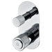 Payten Chrome Push Wall Diverter Mixer - Acqua Bathrooms
