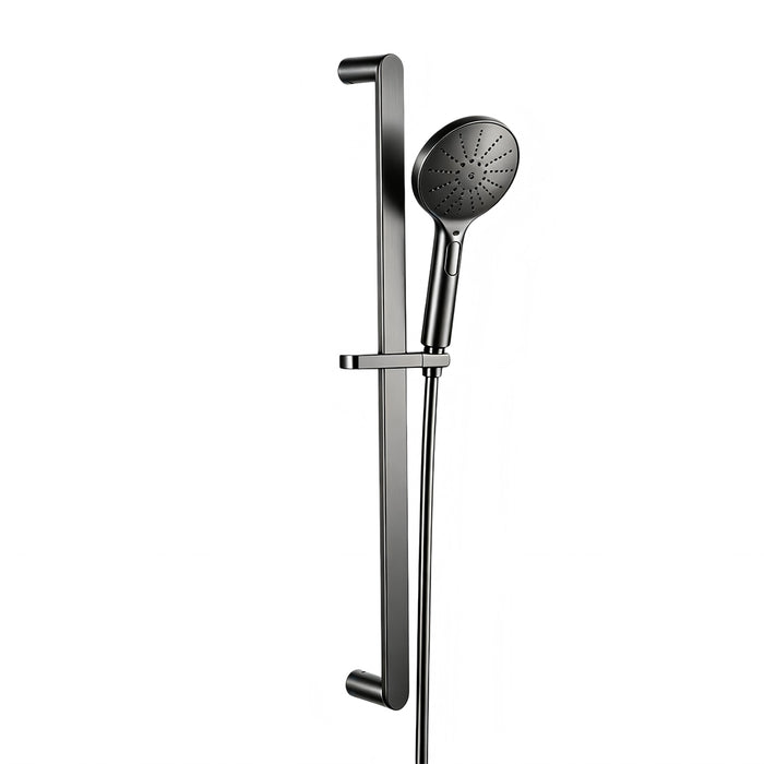 Classic Gun Metal Shower Rail