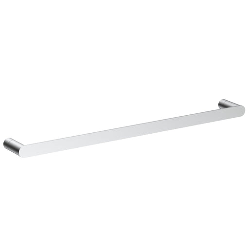 Classic Brushed Nickel 600mm Single Towel Holder - Acqua Bathrooms