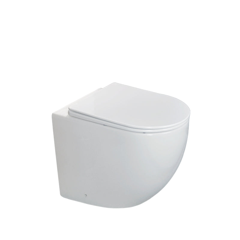 Cova Tornado Rimless In Wall Toilet Suite Pan