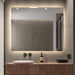 Indulge | Curva Rectangle 900 x 750 Touchless LED Mirror  - Three Light Temperatures - Acqua Bathrooms