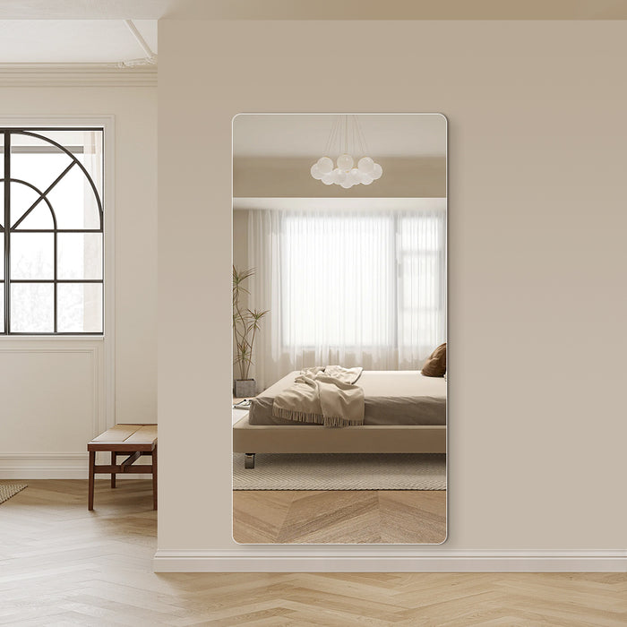 Curva 1000 x 2000 Polished Edge Mirror - Image 2