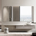Curva 1000 x 2000 Polished Edge Mirror - Image 3