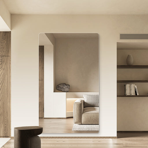 Curva 1200 x 2000 Polished Edge Mirror - Image 2