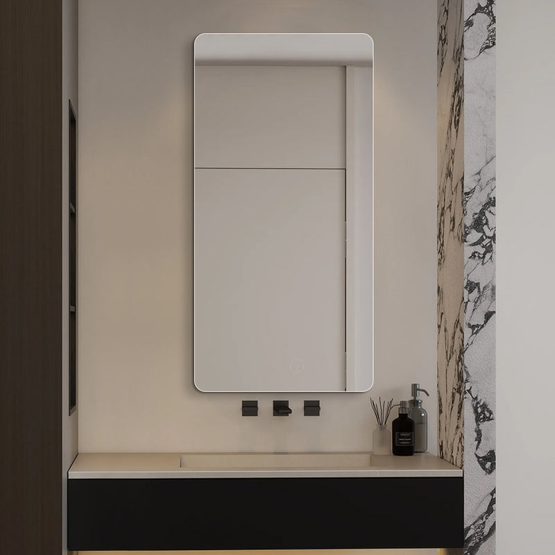 Curva 450 x 900 Polished Edge Mirror